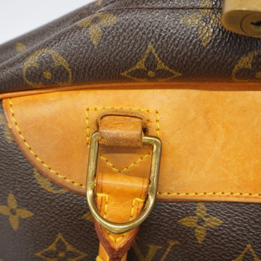 Louis Vuitton Monogram Deauville Handbag M47270 Brown Women's - Picture 11 of 13